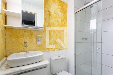 Banheiro de apartamento para alugar com 1 quarto, 33m² em Brás, São Paulo