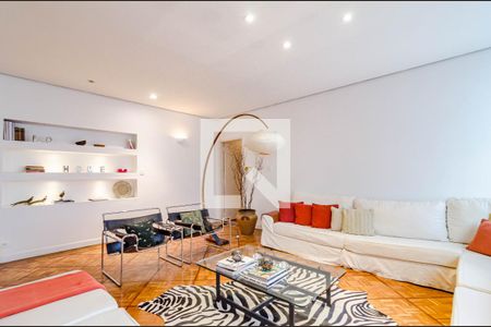 Sala de apartamento à venda com 2 quartos, 140m² em Jardim Paulista, São Paulo