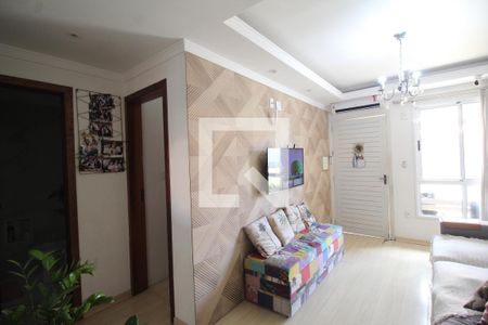 Sala de casa de condomínio à venda com 2 quartos, 105m² em Olaria, Canoas