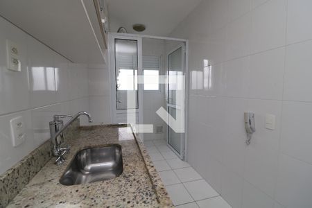 Cozinha de apartamento à venda com 1 quarto, 35m² em Jardim Ibitirama, São Paulo