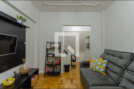 Detalhe Sala de apartamento para alugar com 1 quarto, 55m² em Centro Histórico, Porto Alegre