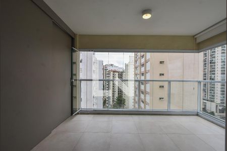 Varanda  de apartamento para alugar com 1 quarto, 47m² em Campo Belo, São Paulo