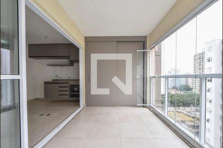 Varanda  de apartamento para alugar com 1 quarto, 47m² em Campo Belo, São Paulo