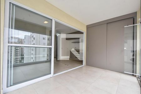 Varanda  de apartamento para alugar com 1 quarto, 47m² em Campo Belo, São Paulo