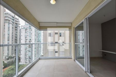 Varanda  de apartamento para alugar com 1 quarto, 47m² em Campo Belo, São Paulo