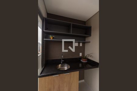 Detalhe Varanda gourmet de apartamento para alugar com 1 quarto, 63m² em Butantã, São Paulo