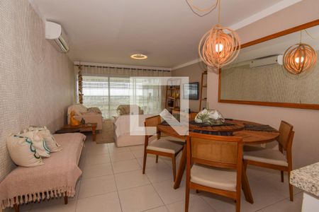 Sala de apartamento para alugar com 4 quartos, 170m² em Parque Enseada, Guarujá