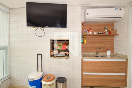 Varanda Gourmet de apartamento para alugar com 4 quartos, 170m² em Parque Enseada, Guarujá