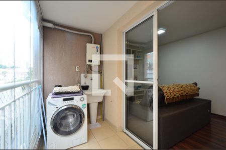 Varanda da Sala de apartamento à venda com 2 quartos, 49m² em São Judas, São Paulo