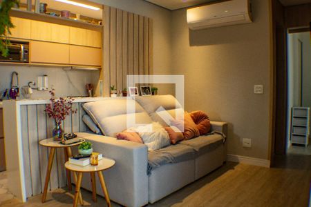 Sala de apartamento à venda com 2 quartos, 67m² em Vila Mascote, São Paulo