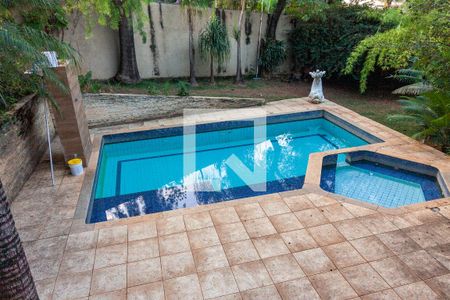 Área comum - Piscina de casa à venda com 4 quartos, 420m² em Trevo, Belo Horizonte