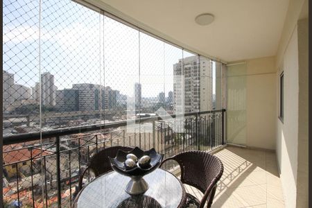 Varanda da Sala de apartamento à venda com 3 quartos, 96m² em Vila Prudente, São Paulo