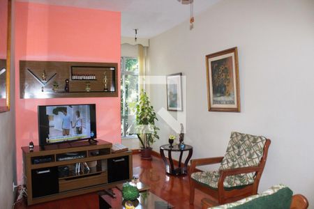 Sala de apartamento à venda com 3 quartos, 81m² em Rocha, Rio de Janeiro