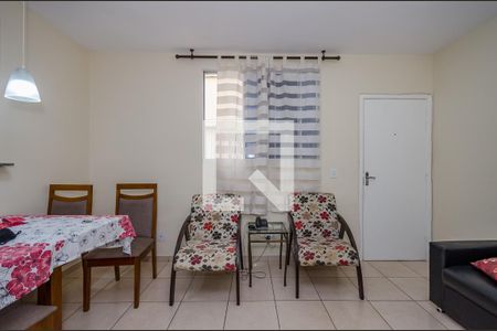 Sala de apartamento para alugar com 2 quartos, 47m² em Salgado Filho, Belo Horizonte