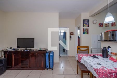 Sala de apartamento para alugar com 2 quartos, 47m² em Salgado Filho, Belo Horizonte