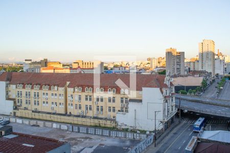 Vista da sala  de apartamento à venda com 1 quarto, 65m² em Centro Histórico, Porto Alegre