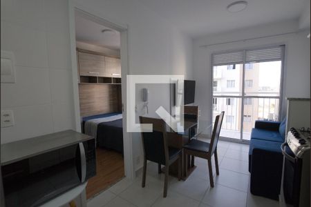 Sala de apartamento para alugar com 1 quarto, 29m² em Cambuci, São Paulo