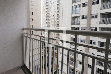 Varanda da Sala de apartamento à venda com 2 quartos, 49m² em Ponte Grande, Guarulhos