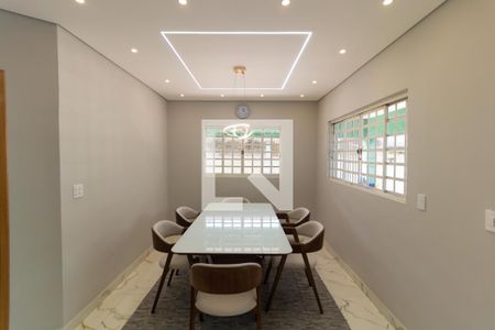 Sala de Jantar de casa à venda com 5 quartos, 244m² em Bosque de Barão Geraldo, Campinas