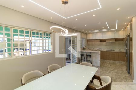 Sala de Jantar de casa à venda com 5 quartos, 244m² em Bosque de Barão Geraldo, Campinas