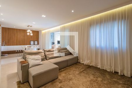 Sala de apartamento para alugar com 3 quartos, 132m² em Centro Empresarial Tamboré, Santana de Parnaíba