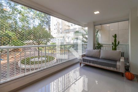 Varanda Gourmeta de apartamento à venda com 3 quartos, 132m² em Centro Empresarial Tamboré, Santana de Parnaíba