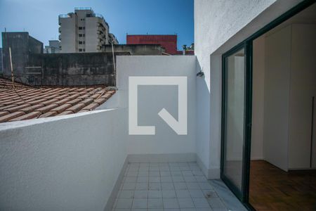 Varanda de kitnet/studio para alugar com 1 quarto, 49m² em Vila Clementino, São Paulo