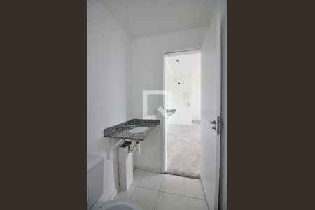 Banheiro Social de apartamento à venda com 1 quarto, 49m² em Jardim do Mar, São Bernardo do Campo