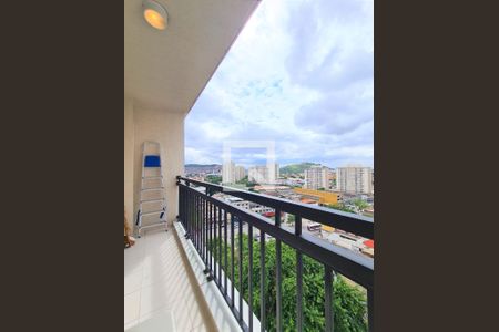 Varanda de apartamento para alugar com 2 quartos, 68m² em Del Castilho, Rio de Janeiro