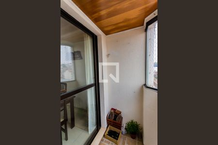 Varanda da Sala de apartamento à venda com 3 quartos, 76m² em Jardim Stella, Santo André