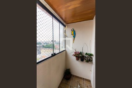 Varanda da Sala de apartamento à venda com 3 quartos, 76m² em Jardim Stella, Santo André