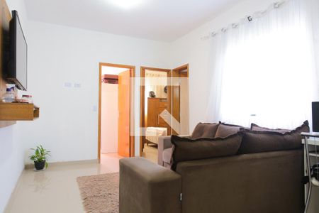 Sala de apartamento à venda com 2 quartos, 80m² em Parque Erasmo Assunção, Santo André