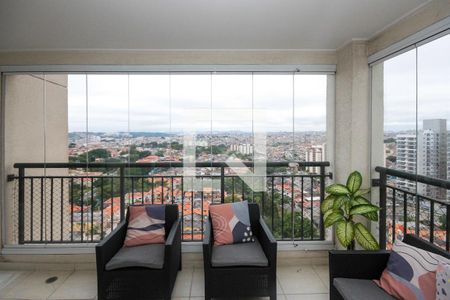 varanda de apartamento à venda com 2 quartos, 66m² em Jardim Piqueroby, São Paulo