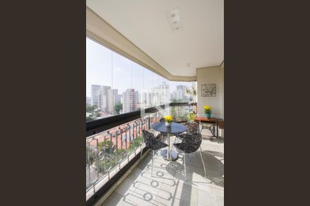 Varanda de apartamento à venda com 4 quartos, 193m² em Vila Congonhas, São Paulo
