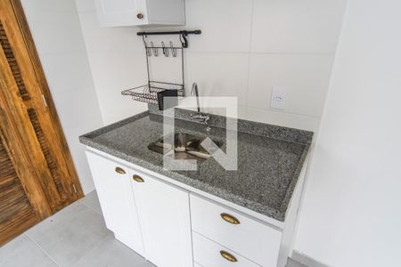 Cozinha de apartamento para alugar com 1 quarto, 35m² em Alto da Mooca, São Paulo