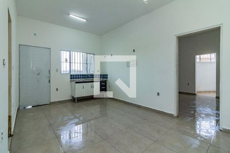 Cozinha de casa para alugar com 1 quarto, 55m² em Jardim Santo Estêvão, Carapicuíba