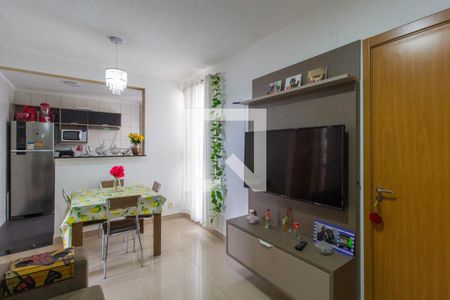 Sala de apartamento para alugar com 2 quartos, 44m² em Passo das Pedras, Gravataí