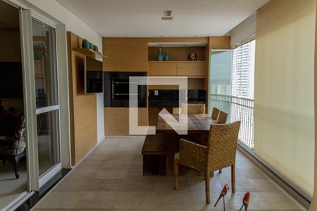 Varanda gourmet de apartamento à venda com 4 quartos, 153m² em Vila Albertina, São Paulo