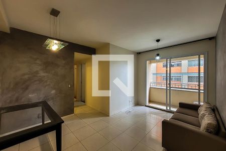 Sala de Estar/Jantar de apartamento para alugar com 3 quartos, 73m² em Vila Moinho Velho, São Paulo