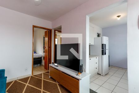Sala de apartamento para alugar com 2 quartos, 40m² em Vila Nova Carolina, São Paulo