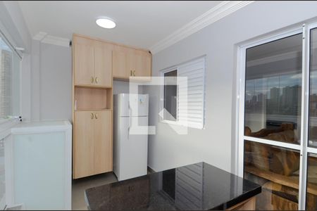 Cozinha de kitnet/studio à venda com 1 quarto, 28m² em Vila Lidio Santana, Guarulhos