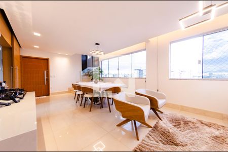 Sala 1 de apartamento à venda com 3 quartos, 260m² em Minas Brasil, Belo Horizonte