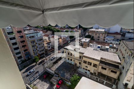 Vista da Sala de apartamento para alugar com 2 quartos, 55m² em Rio Comprido, Rio de Janeiro