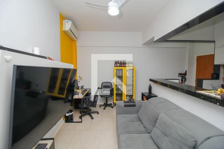 Sala de apartamento à venda com 1 quarto, 45m² em Catete, Rio de Janeiro
