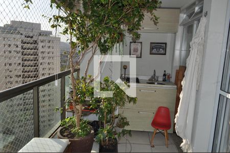 Varanda da Sala de apartamento para alugar com 2 quartos, 75m² em Jacarepaguá, Rio de Janeiro