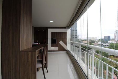 varanda de apartamento para alugar com 3 quartos, 105m² em Vila Cruzeiro, São Paulo