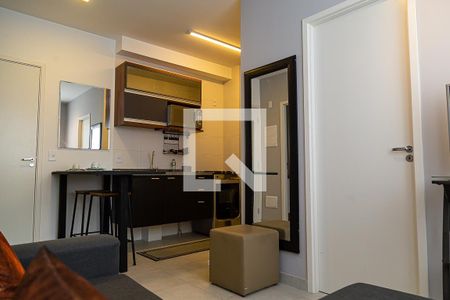 Sala de apartamento à venda com 1 quarto, 34m² em Vila Paulista, São Paulo