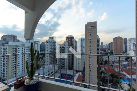 Varanda da Sala de apartamento para alugar com 1 quarto, 48m² em Vila Olímpia, São Paulo