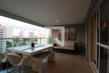 varanda de apartamento à venda com 3 quartos, 161m² em Vila Congonhas, São Paulo