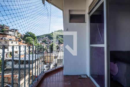 Sala Varanda de apartamento à venda com 1 quarto, 52m² em Vila Isabel, Rio de Janeiro